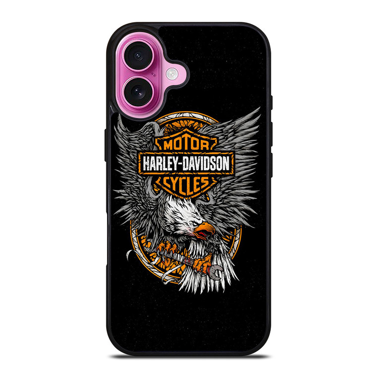 HARLEY DAVIDSON EAGLE LOGO iPhone 16 Plus Case Cover