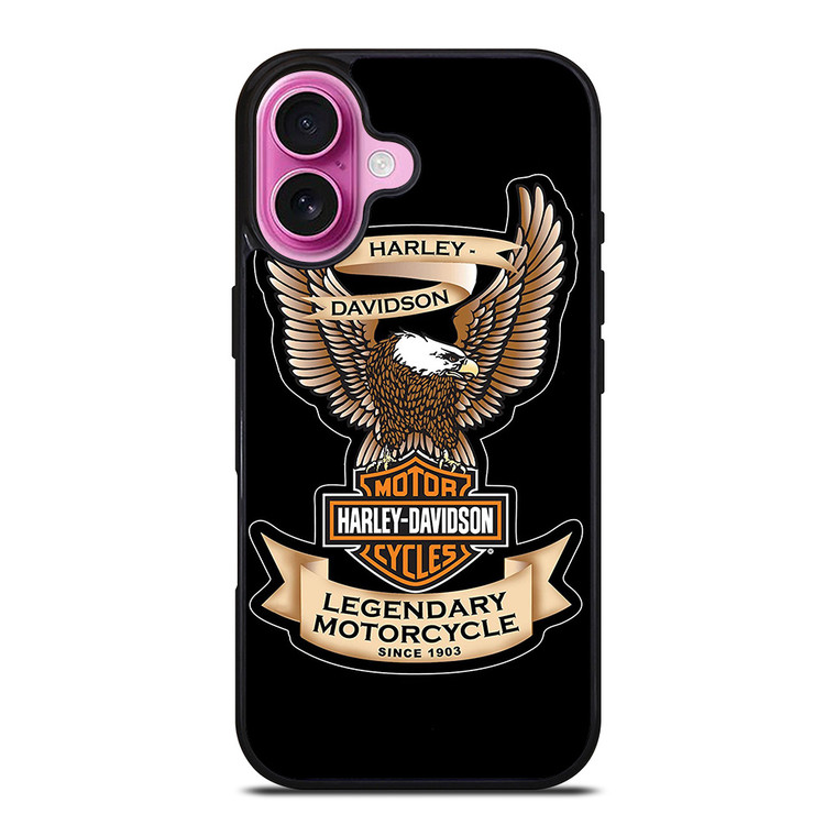 HARLEY DAVIDSON LEGEND iPhone 16 Plus Case Cover HARLEY DAVIDSON LEGEND iPhone 16 Plus Case Cover