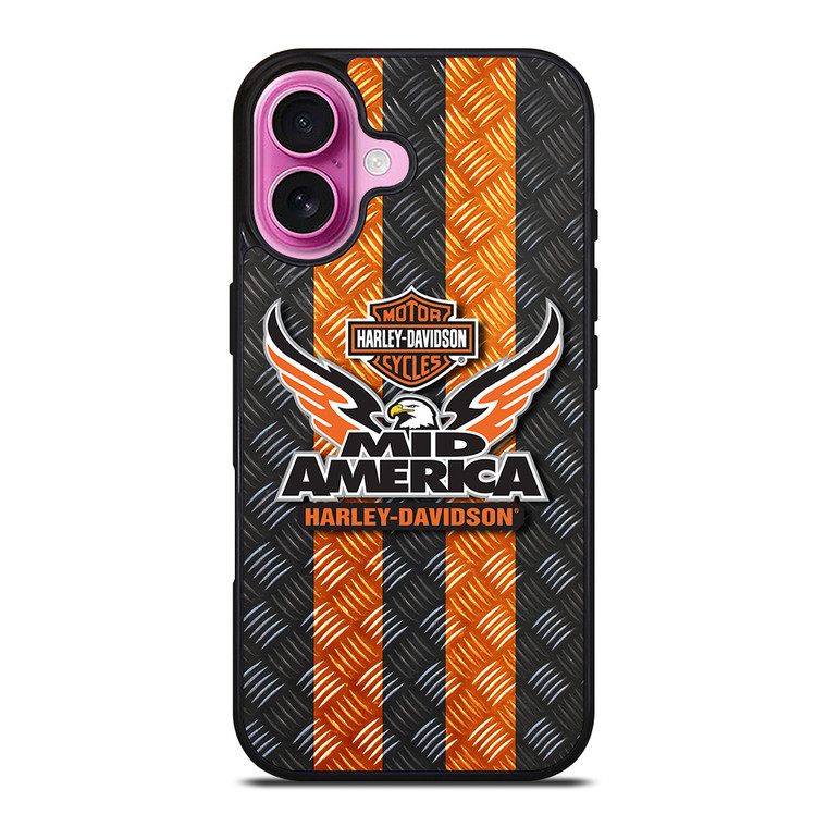 HARLEY DAVIDSON MID AMERICA iPhone 16 Plus Case Cover