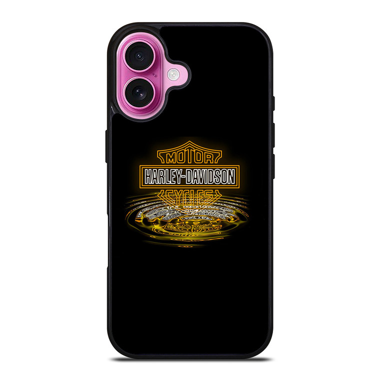 HARLEY DAVIDSON ON WATER LOGO iPhone 16 Plus Case Cover