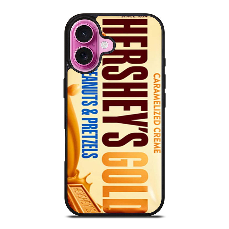 HERSHEYS CHOCOLATE BAR GOLD iPhone 16 Plus Case Cover