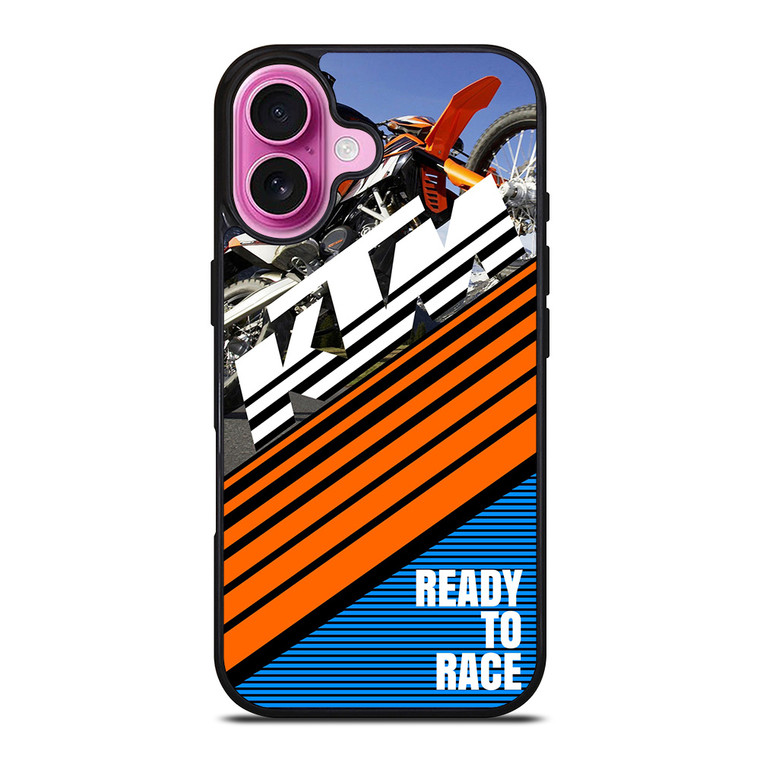 KTM READY TO RACE 5 iPhone 16 Plus Case Cover KTM READY TO RACE 5 iPhone 16 Plus Case Cover