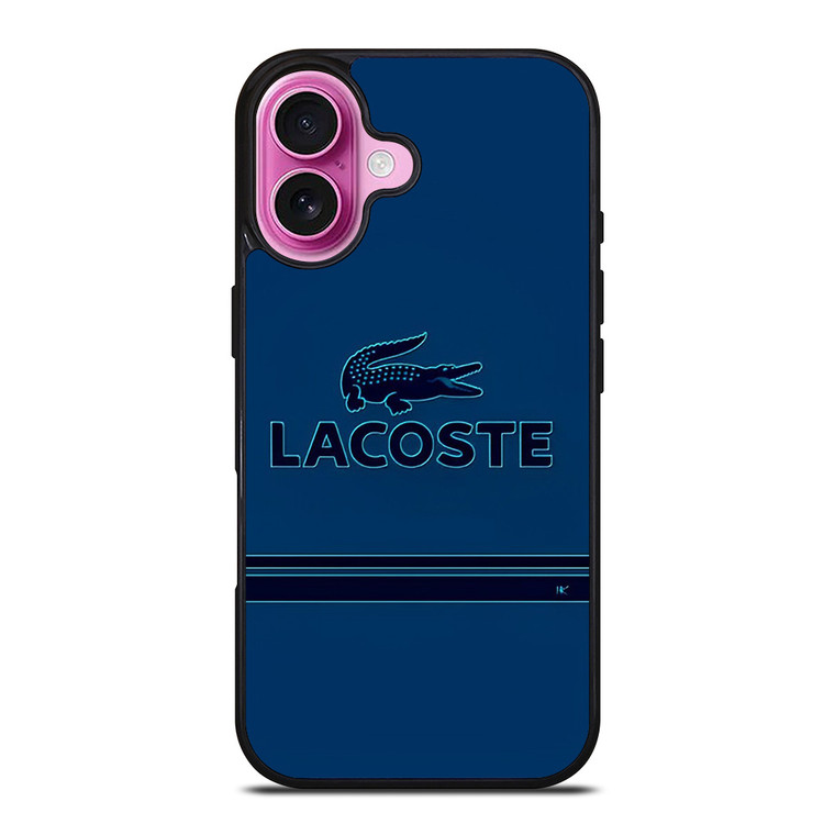 LACOSTE CLOTHING LOGO iPhone 16 Plus Case Cover LACOSTE CLOTHING LOGO iPhone 16 Plus Case Cover