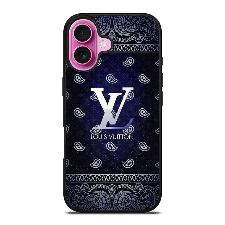 LOUIS VUITTON BANDANA PATTERN iPhone 16 Plus Case Cover
