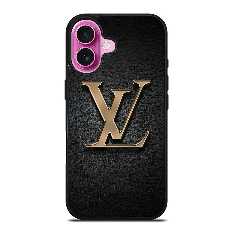 LOUIS VUITTON GOLD EMBLEM iPhone 16 Plus Case Cover