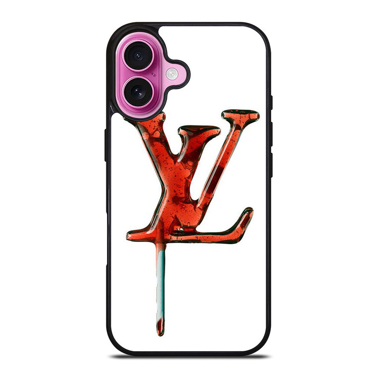 LOUIS VUITTON LOGO MELTING CANDY ICON iPhone 16 Plus Case Cover