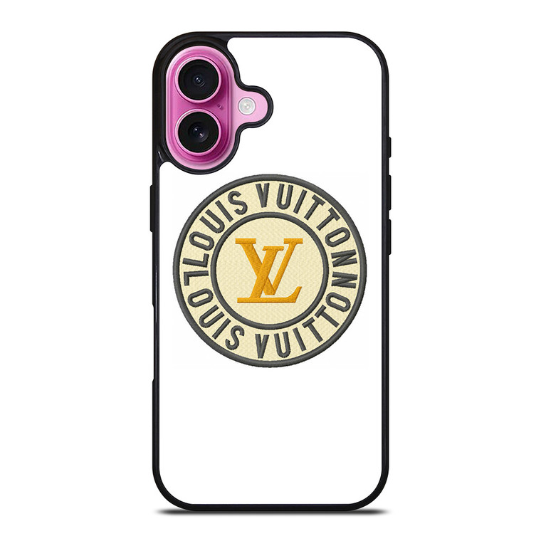 LOUIS VUITTON LV ROUND LOGO iPhone 16 Plus Case Cover LOUIS VUITTON LV ROUND LOGO iPhone 16 Plus Case Cover