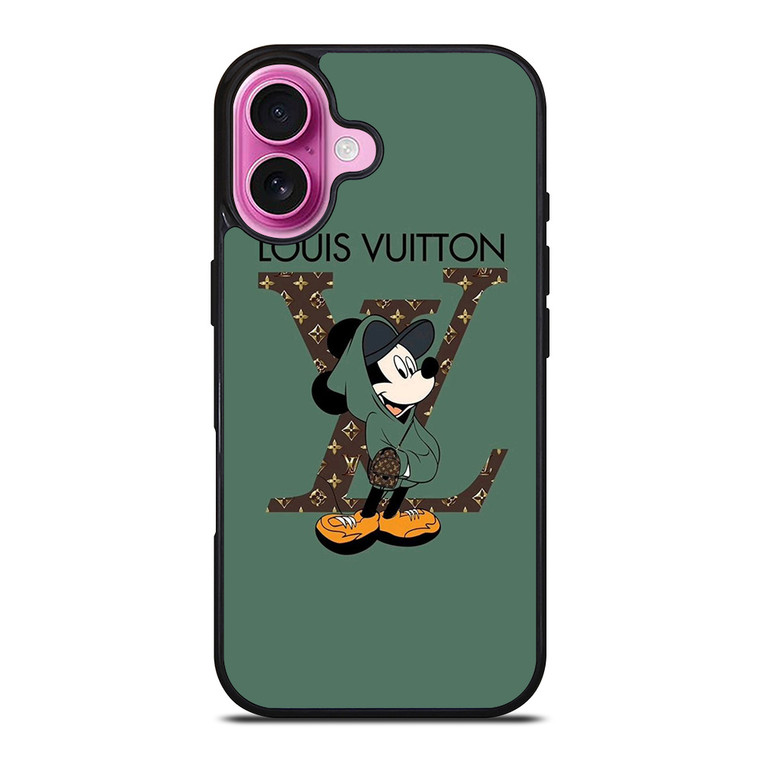 LOUIS VUITTON LV X MICKEY MOUSE DISNEY iPhone 16 Plus Case Cover LOUIS VUITTON LV X MICKEY MOUSE DISNEY iPhone 16 Plus Case Cover
