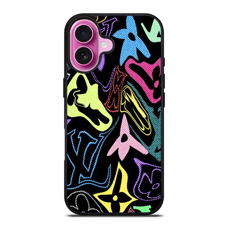 LV LOUIS VUITTON ABSTRACT iPhone 16 Plus Case Cover