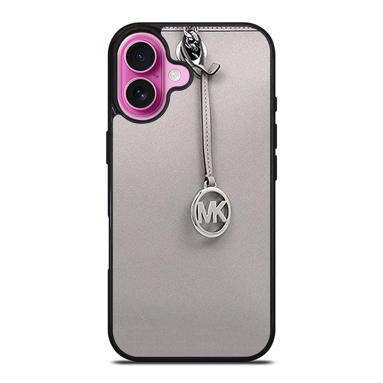 MICHAEL KORS MK LOGO BLUE BAG EMBLEM iPhone 16 Plus Case Cover