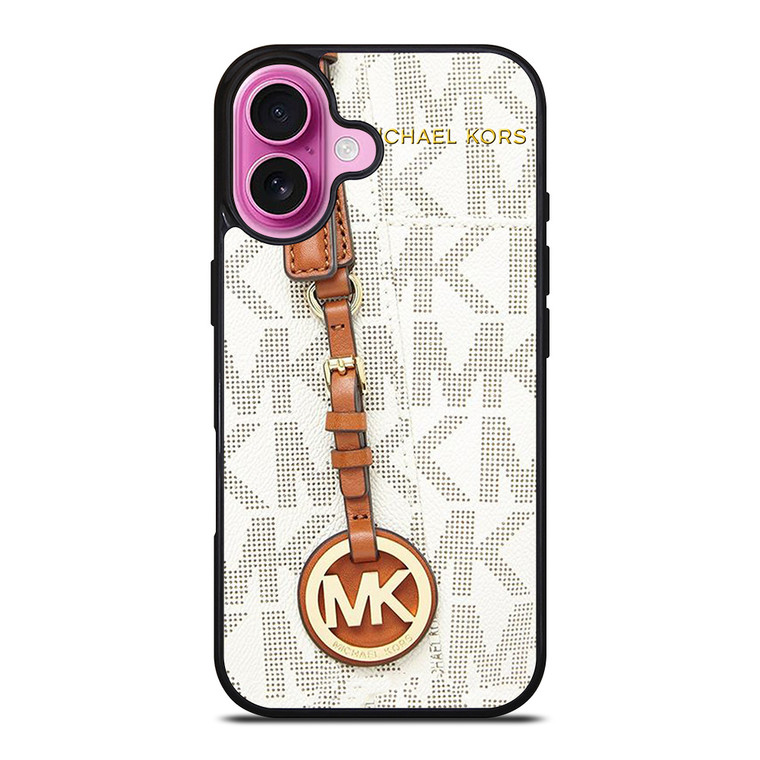 MICHAEL KORS MK WHITE 2 iPhone 16 Plus Case Cover MICHAEL KORS MK WHITE 2 iPhone 16 Plus Case Cover