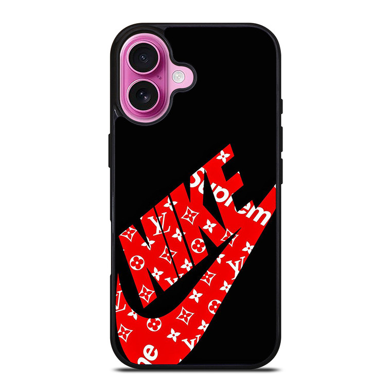 NIKE SWOOSH SUPREME LOUIS VUITTON iPhone 16 Plus Case Cover NIKE SWOOSH SUPREME LOUIS VUITTON iPhone 16 Plus Case Cover