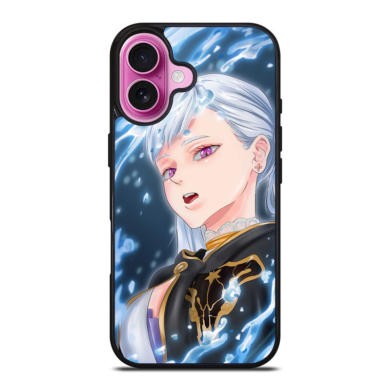 NOELLE SILVA BLACK CLOVER CUTE iPhone 16 Plus Case Cover