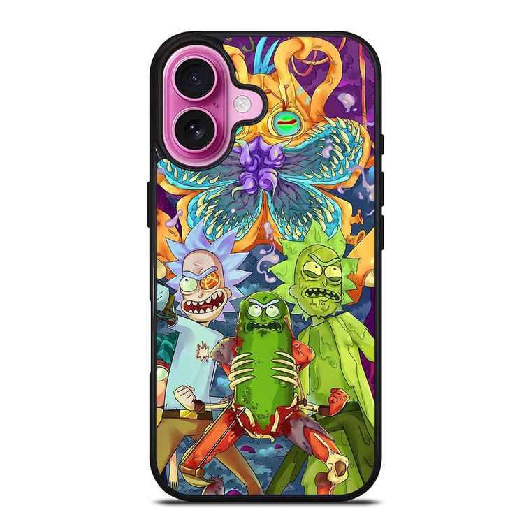 RICK AND MORTY CARTOON 2 iPhone 16 Plus Case Cover RICK AND MORTY CARTOON 2 iPhone 16 Plus Case Cover