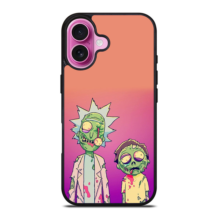 RICK AND MORTY HALLOWEEN ZOMBIES iPhone 16 Plus Case Cover RICK AND MORTY HALLOWEEN ZOMBIES iPhone 16 Plus Case Cover