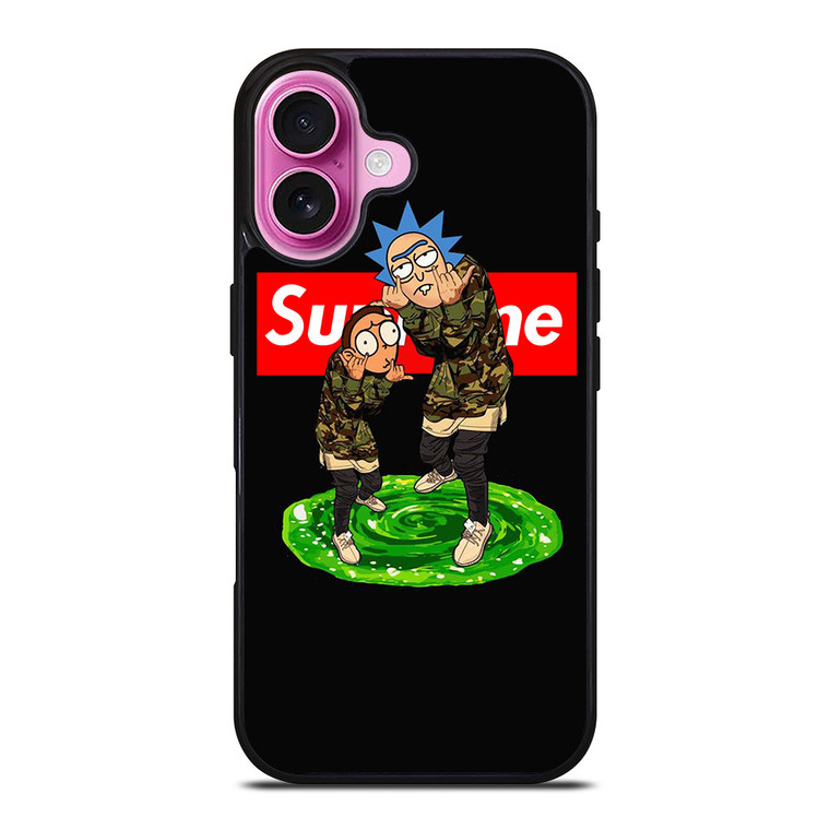 RICK AND MORTY SUPREME iPhone 16 Plus Case Cover RICK AND MORTY SUPREME iPhone 16 Plus Case Cover