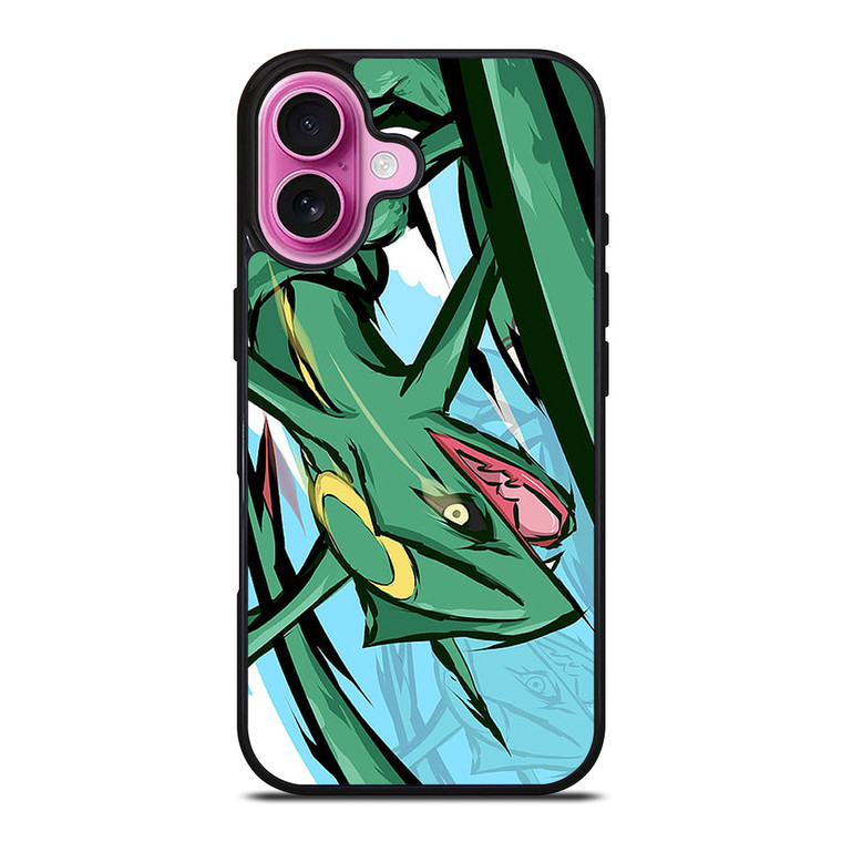 SHINY RAYQUAZA POKEMON POCKET MONSTER iPhone 16 Plus Case Cover SHINY RAYQUAZA POKEMON POCKET MONSTER iPhone 16 Plus Case Cover