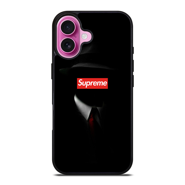 SUPREME BLACK TUXEDO iPhone 16 Plus Case Cover SUPREME BLACK TUXEDO iPhone 16 Plus Case Cover