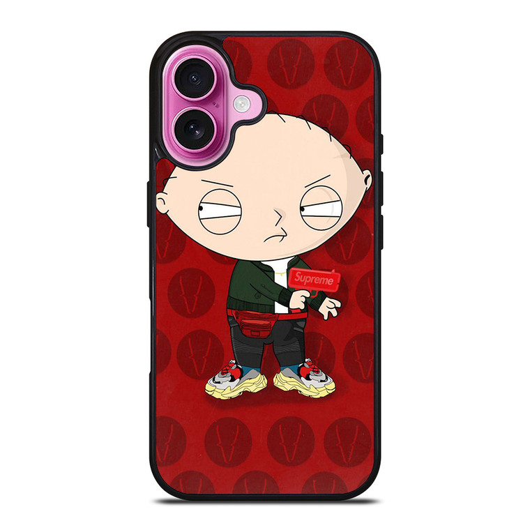 SUPREME GRIFFIN FAMILY GUY iPhone 16 Plus Case Cover