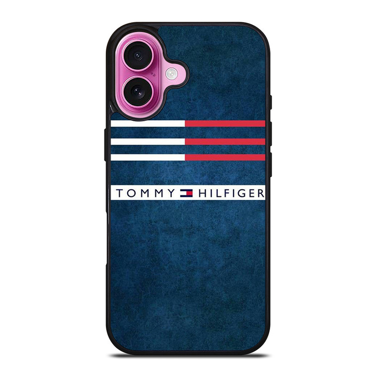 TOMMY HILFIGER LOGO ICON iPhone 16 Plus Case Cover TOMMY HILFIGER LOGO ICON iPhone 16 Plus Case Cover