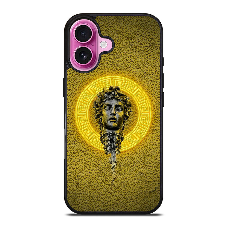 VERSACE ICON GOLD iPhone 16 Plus Case Cover