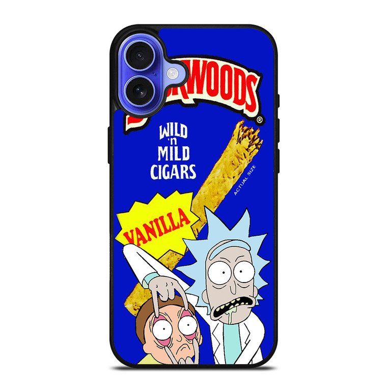 BACKWOODS RICK AND MORTY 2 iPhone 16 Case Cover