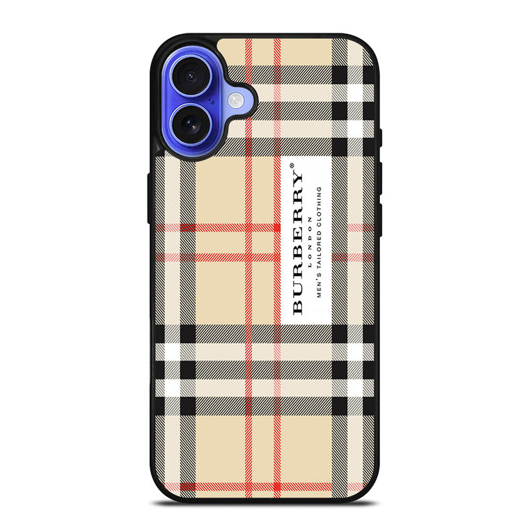 BURBERRY LONDON iPhone 16 Case Cover