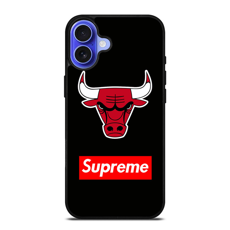 CHICAGO BULLS SUPREME iPhone 16 Case Cover