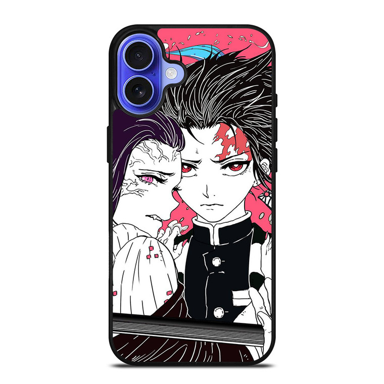 DEMON SLAYER TANJIRO & NEZUKO iPhone 16 Case Cover