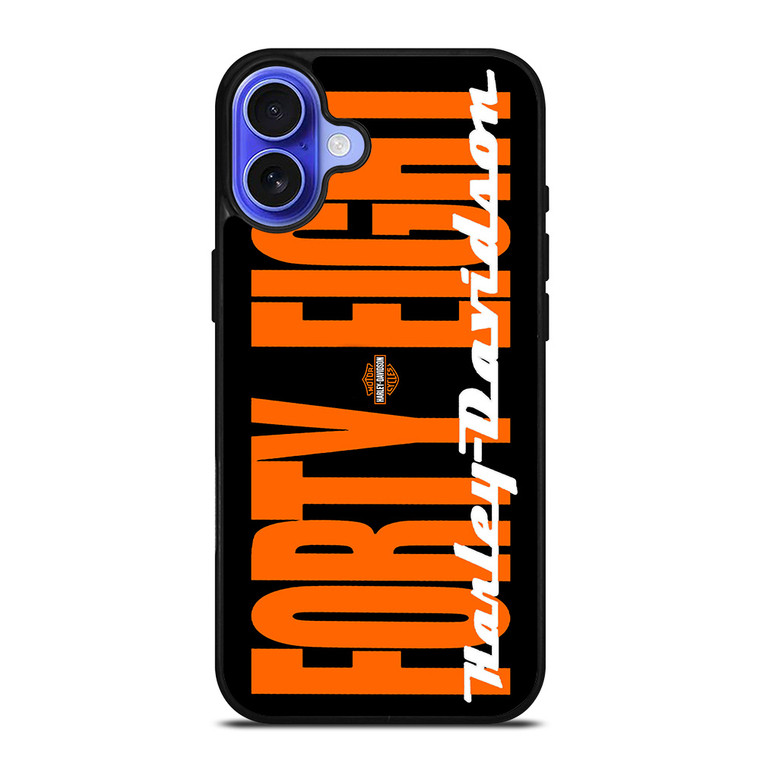 FORTY EIGHT LOGO HARLEY DAVIDSON iPhone 16 Case Cover