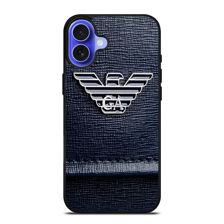 GIORGIO ARMANI EMBLEM iPhone 16 Case Cover