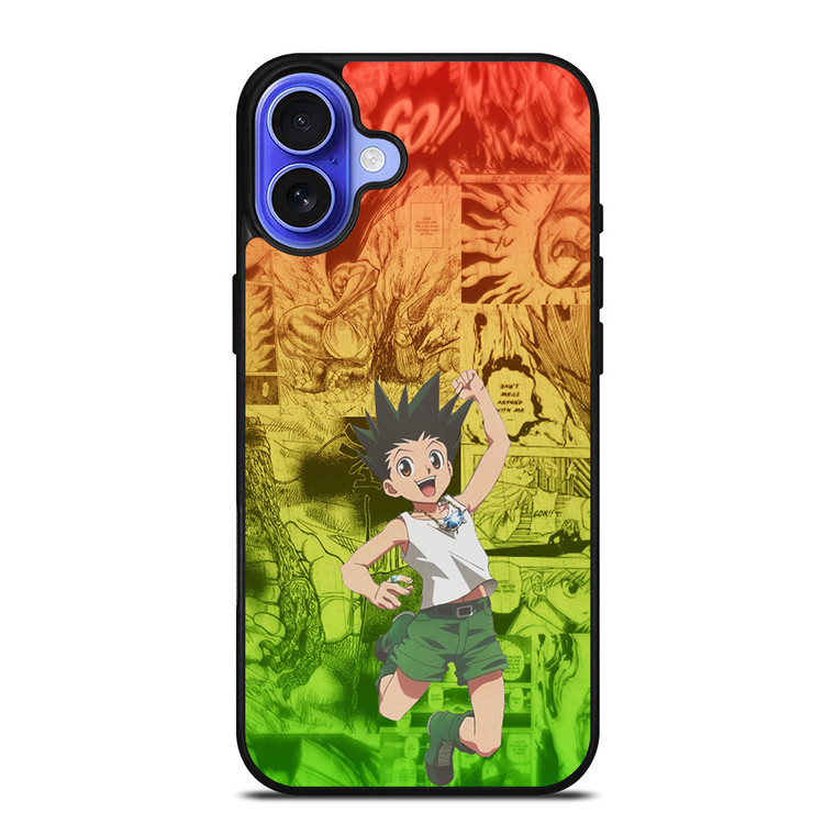 GON FREECSS HUNTER X HUNTER ANIME iPhone 16 Case Cover