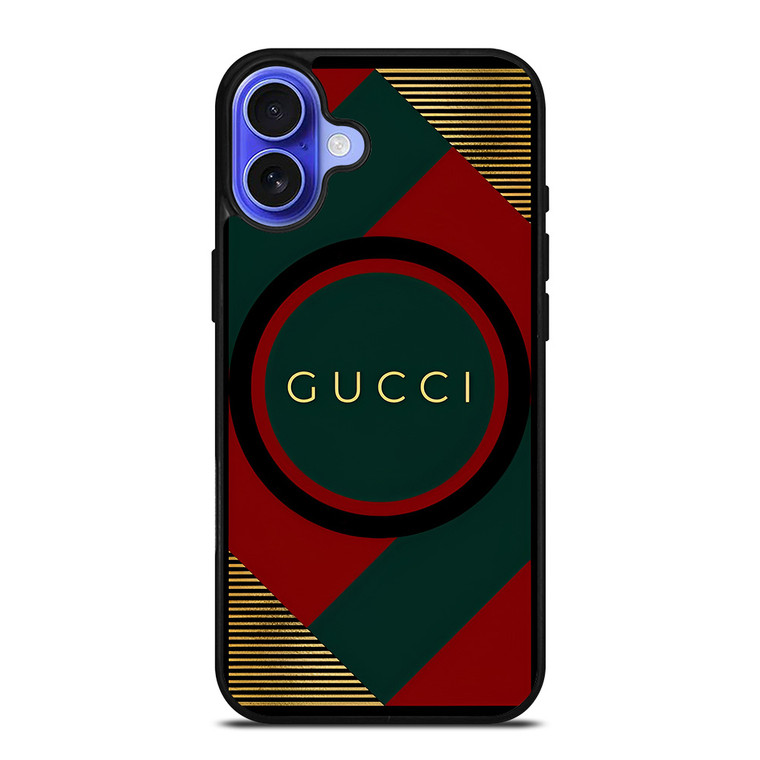 GUCCI LOGO BRITISH STYLE ICON iPhone 16 Case Cover