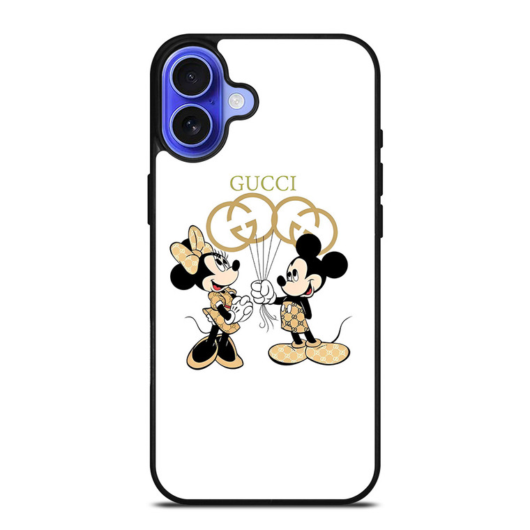 GUCCI MICKEY MINNIE MOUSE BALLOON iPhone 16 Case Cover