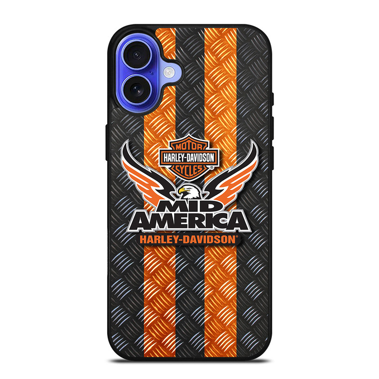 HARLEY DAVIDSON MID AMERICA iPhone 16 Case Cover