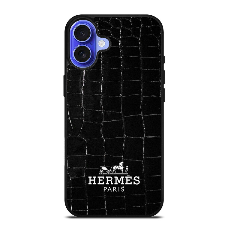 HERMES PARIS CROCODILE iPhone 16 Case Cover