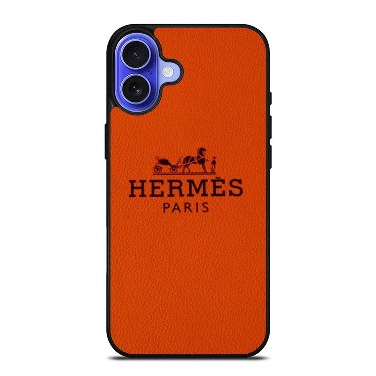 HERMES PARIS ICON iPhone 16 Case Cover