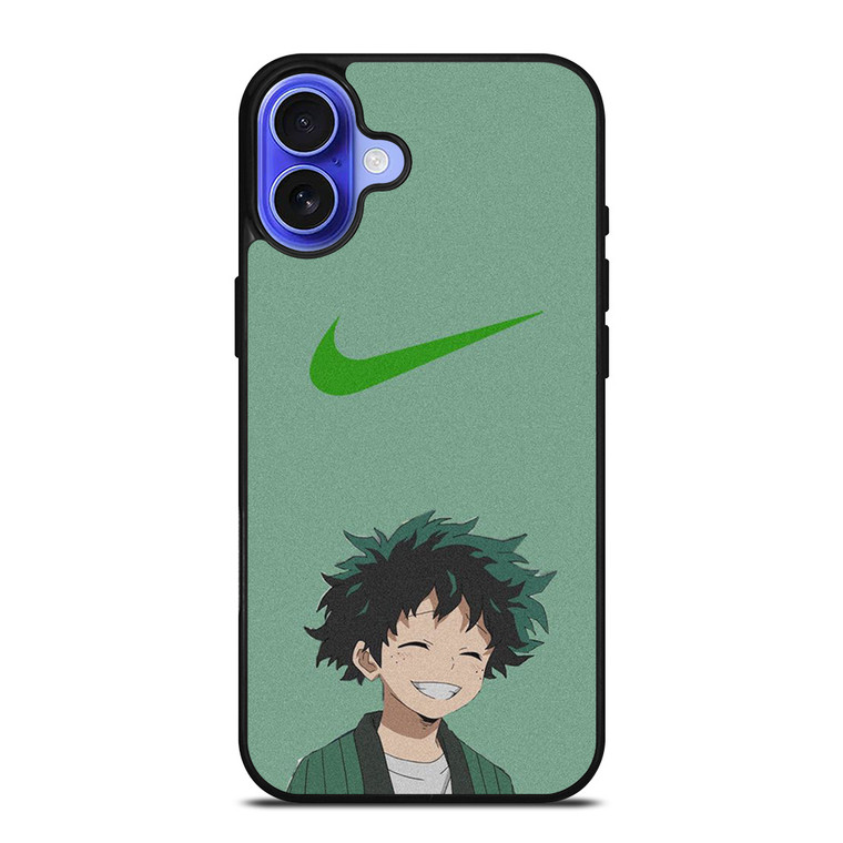 IZUKU MIDORIYA MY HERO ACADEMIA NIKE iPhone 16 Case Cover IZUKU MIDORIYA MY HERO ACADEMIA NIKE iPhone 16 Case Cover