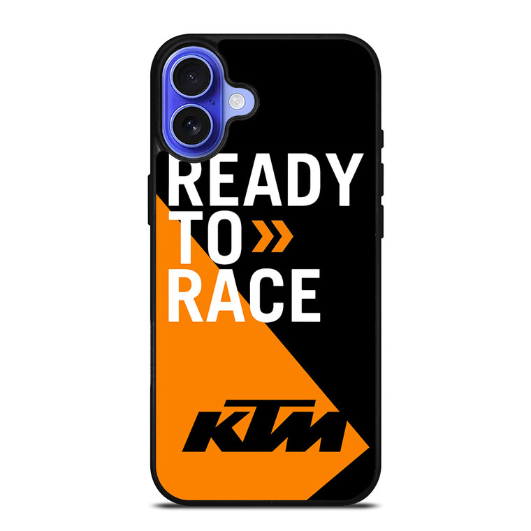 KTM READY TO RACE 2 iPhone 16 Case Cover KTM READY TO RACE 2 iPhone 16 Case Cover
