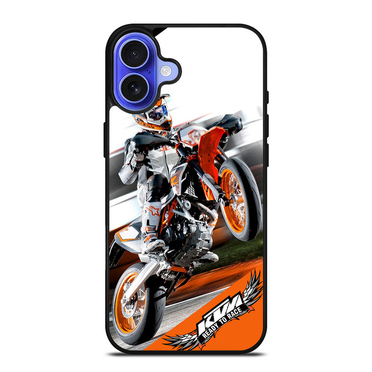 KTM READY TO RACE 3 iPhone 16 Case Cover KTM READY TO RACE 3 iPhone 16 Case Cover