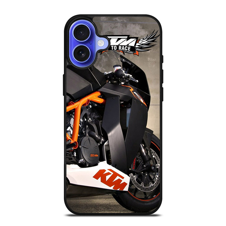 KTM READY TO RACE 4 iPhone 16 Case Cover KTM READY TO RACE 4 iPhone 16 Case Cover