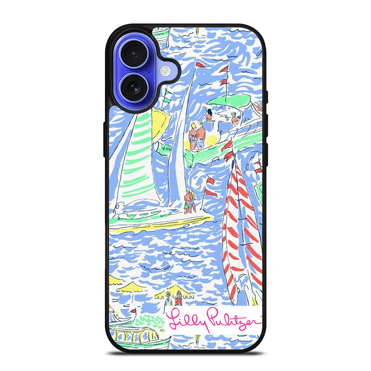 LILLY PULITZER BOAT iPhone 16 Case Cover
