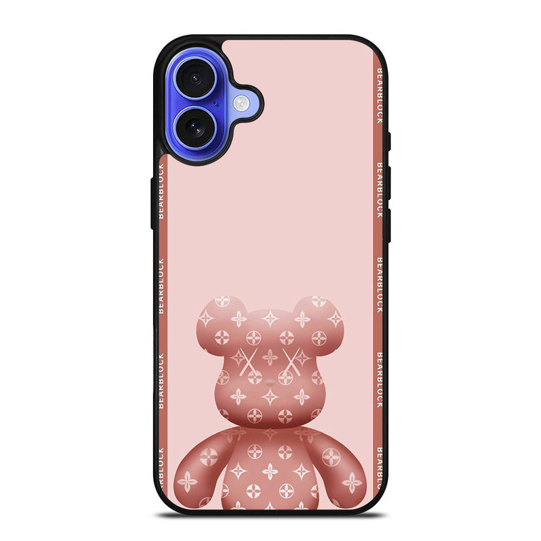 LOUIS VUITTON LV BEARLOCK KAWS BEAR iPhone 16 Case Cover