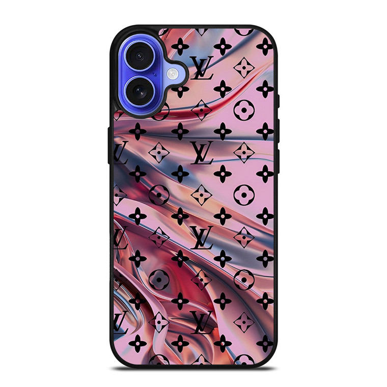 LOUIS VUITTON LV CURVI FOLD iPhone 16 Case Cover LOUIS VUITTON LV CURVI FOLD iPhone 16 Case Cover