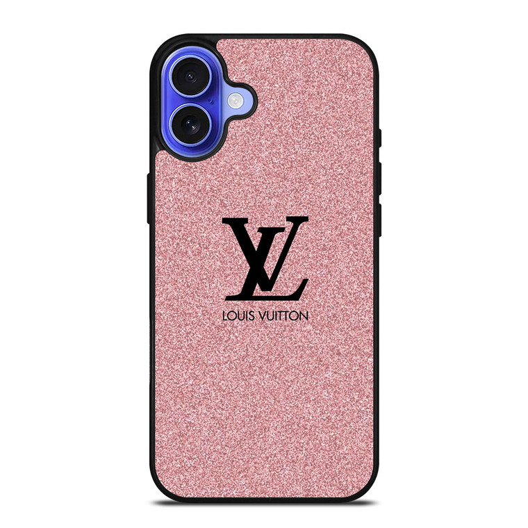 LOUIS VUITTON LV PINK SPARKLE iPhone 16 Case Cover LOUIS VUITTON LV PINK SPARKLE iPhone 16 Case Cover