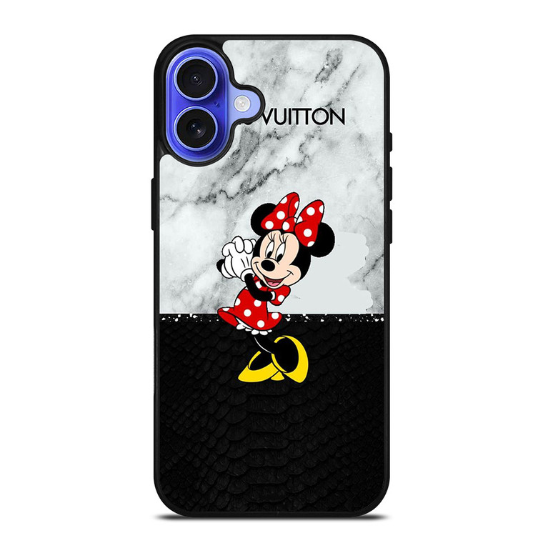 LOUIS VUITTON LV X MINNIE MOUSE DISNEY SNAKE MARBLE iPhone 16 Case Cover LOUIS VUITTON LV X MINNIE MOUSE DISNEY SNAKE MARBLE iPhone 16 Case Cover