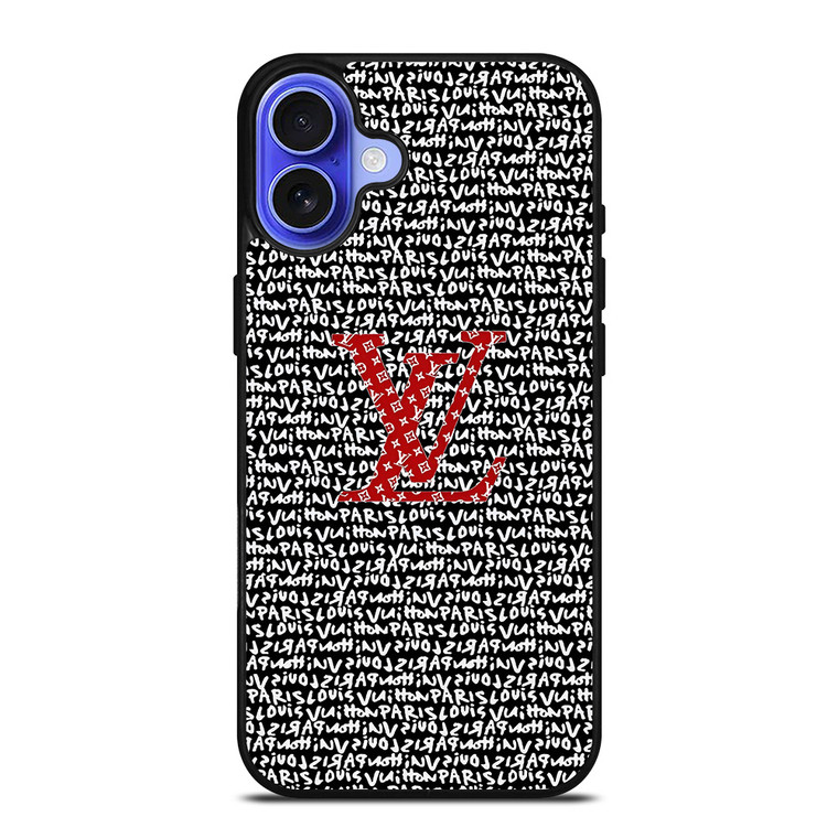 LV LOUIS VUITTON PARIS PATTERN LOGO iPhone 16 Case Cover