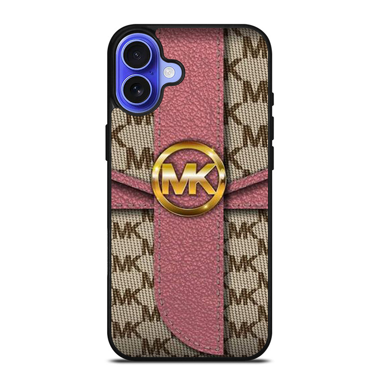 MICHAEL KORS MK LOGO PINK BAG iPhone 16 Case Cover MICHAEL KORS MK LOGO PINK BAG iPhone 16 Case Cover