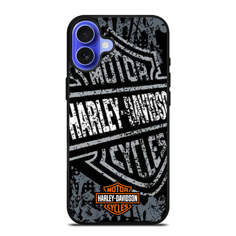 MOTORCYCLES HARLEY DAVIDSON LOGO iPhone 16 Case Cover