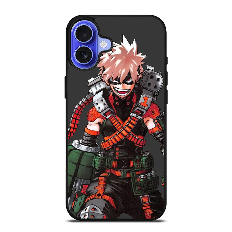 MY HERO ACADEMIA BOKU NO HERO BAKUGOU iPhone 16 Case Cover MY HERO ACADEMIA BOKU NO HERO BAKUGOU iPhone 16 Case Cover